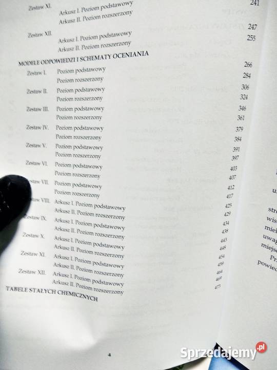 Chemia matura antykwariat szkolny omega Warszawa