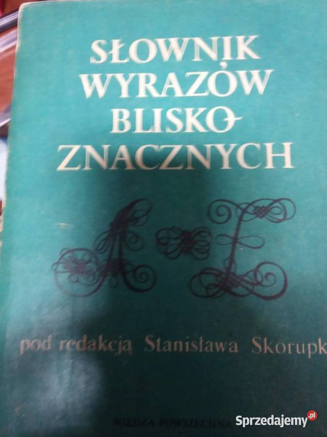 Słownik wyrazów bliskoznacznych