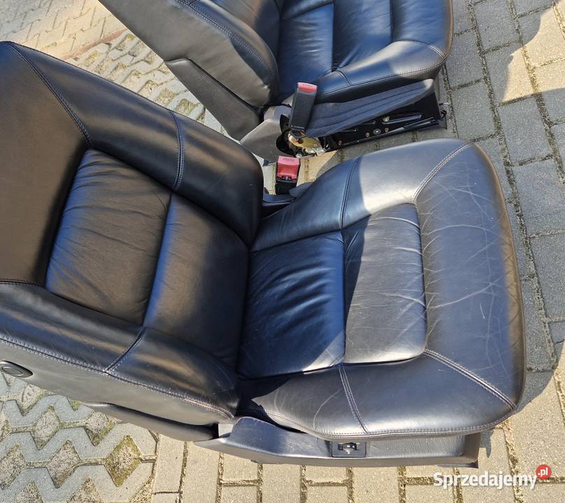Mercedes W140 CL Coupe fotele kanapa czarna Rok produkcji 1998 Bydgoszcz