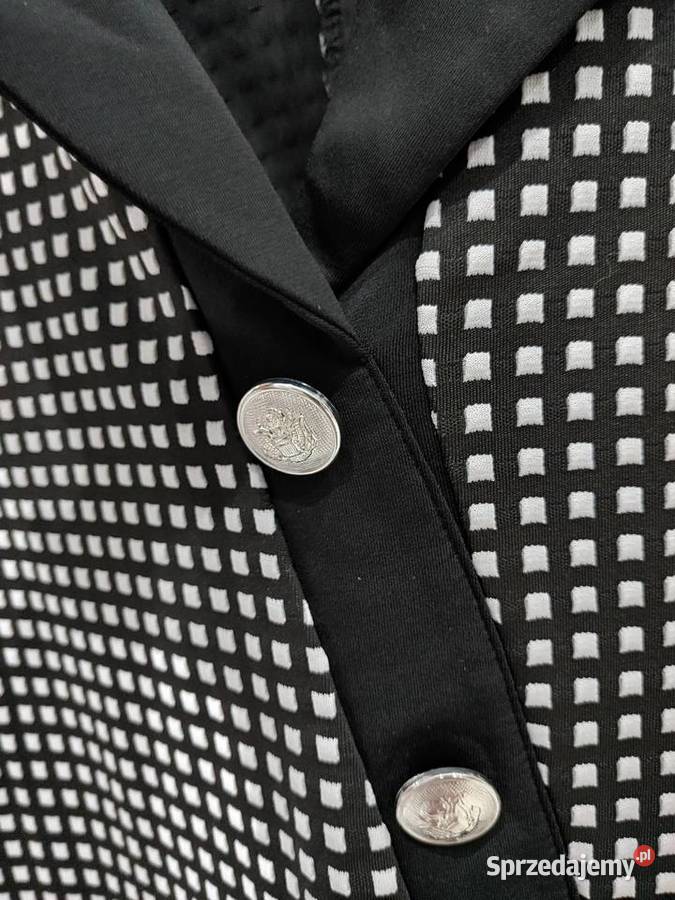 Sukienka biznesowa ozdobne Guziki Rybnik