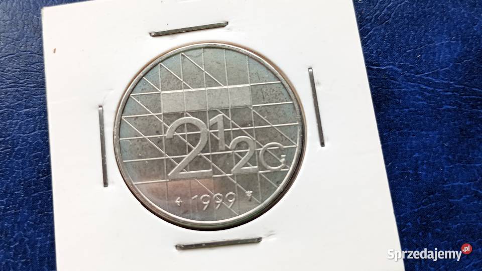 Stare monety 2 12 gulden 1999 Holandia Lesko