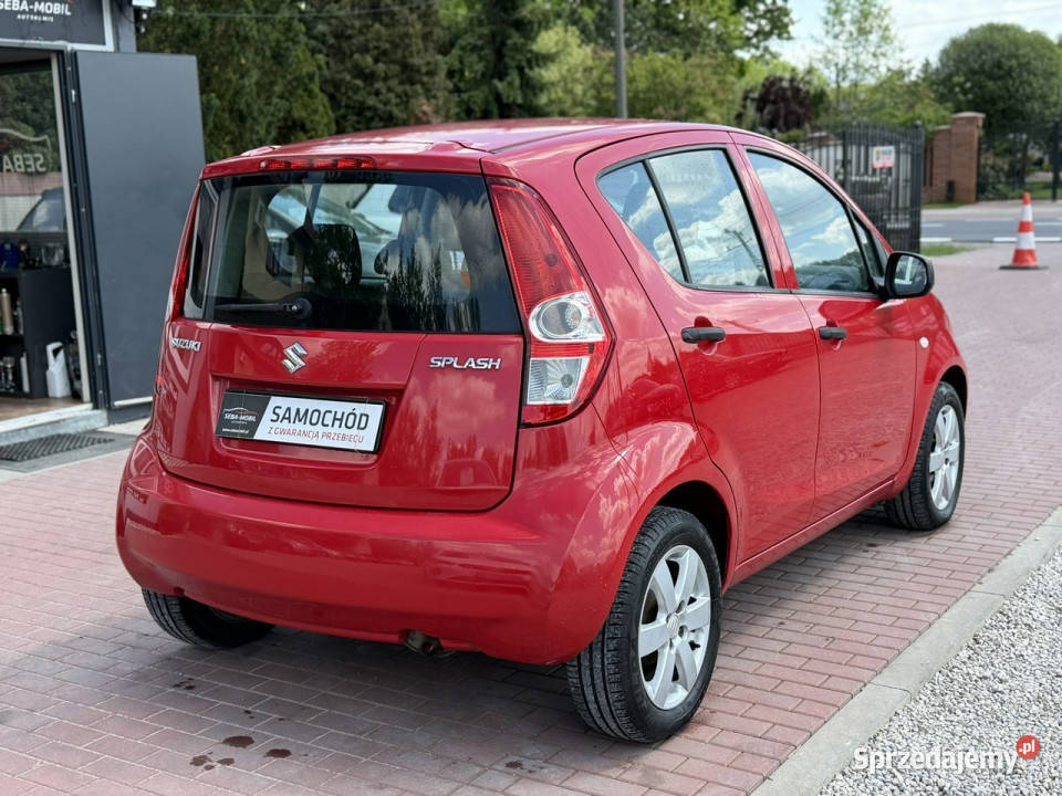 Suzuki Splash Gwarancja Klima Podgrzewane isofix Sade Budy