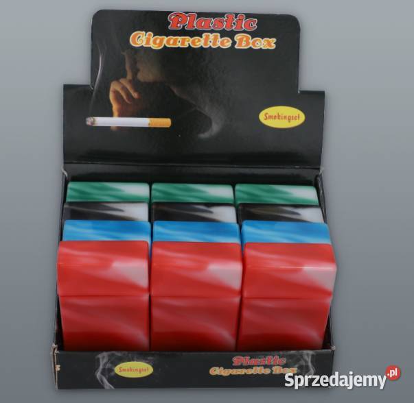 Pudełko na Papierosy Plastikowe Mocne Pozostałe Ostrowy nad Okszą