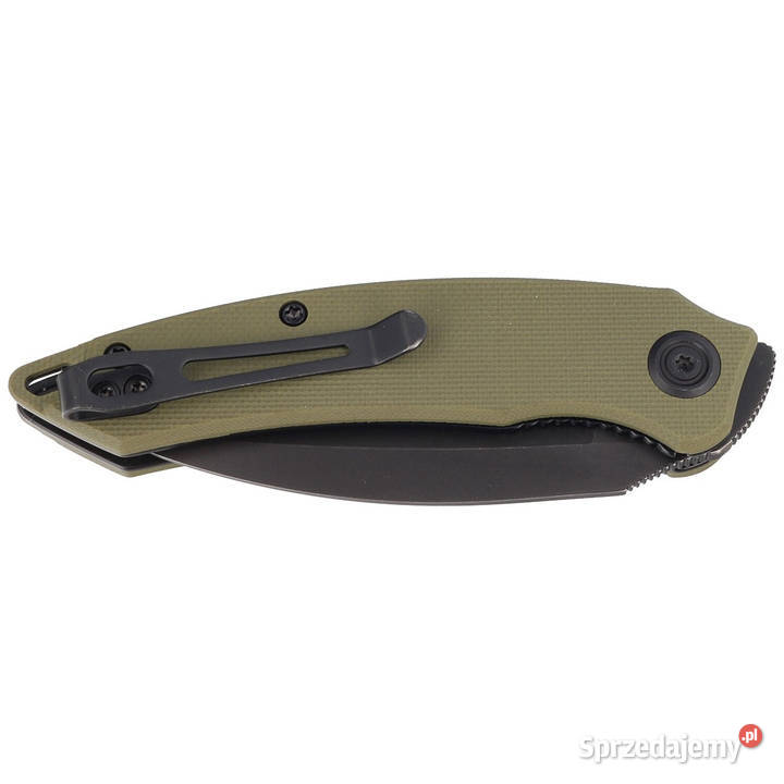 Nóż składany Kubey Knife Leaf Green G10 Black Warszawa