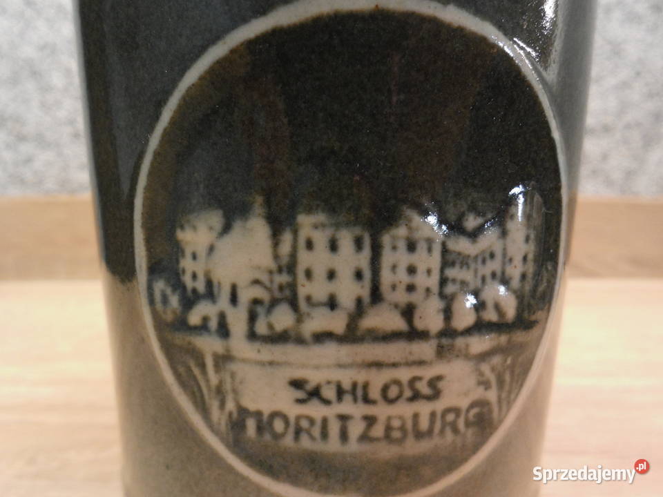 Ceramiczny kufel Moritzburg Niemcy Raszków