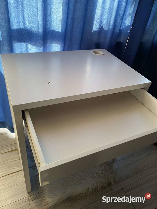 biały stolik białe biurko biała toaletka ikea małopolskie Kraków