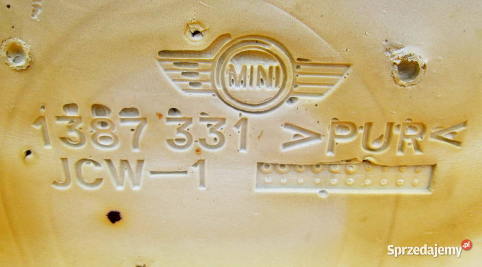 MINI R56 2012 rp KANAPA TYŁ EUROPA Wyposażenie wnętrza