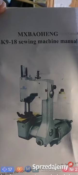 Nowa maszyna do szycia worków Szczecinek