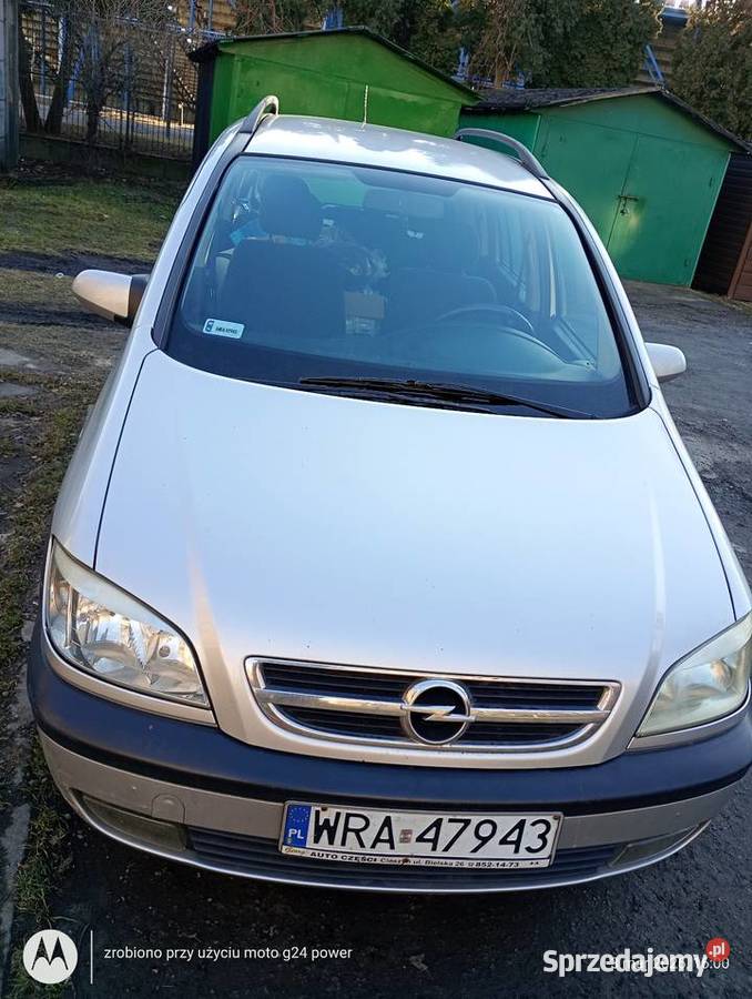 Opel Zafira A 18 2004 LPG Ostrowiec Świętokrzyski
