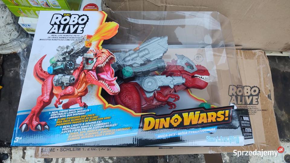 Interaktywny dinozaur TRex Dono Wars Walka