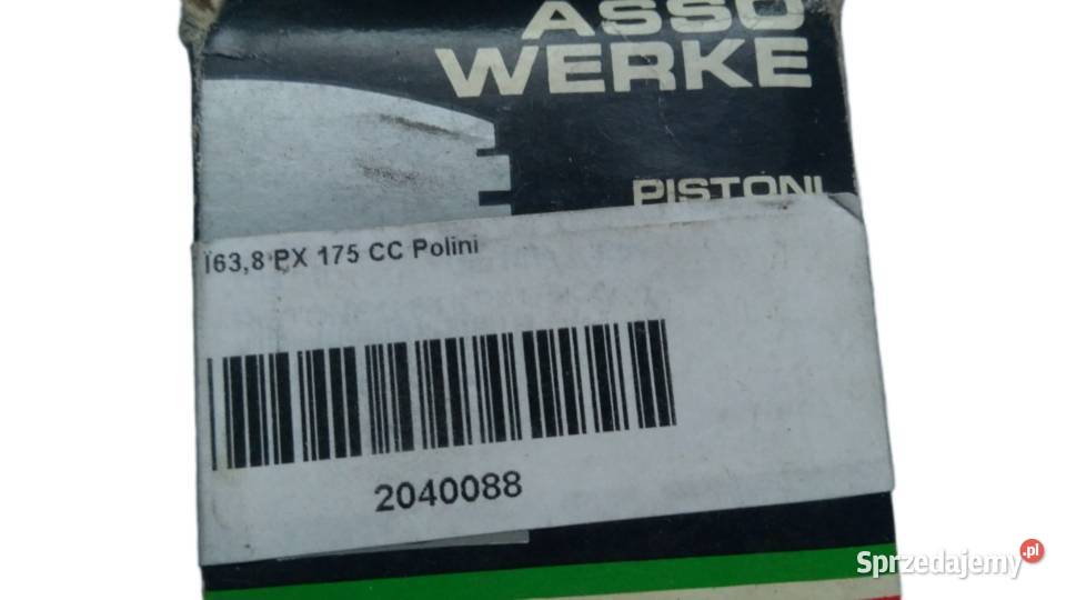 TŁOK ASSO WERKE POLINI 638 mm PIAGGIO VESPA PX Bielsk Podlaski