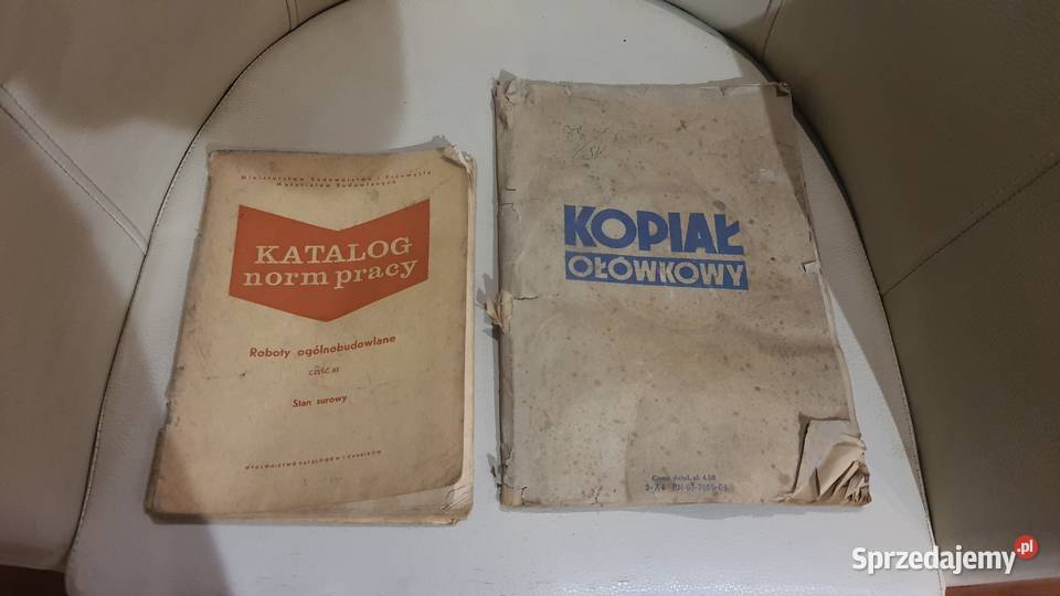Katalog Norm Pracy Kopiał ołówkowy PRL Lublin
