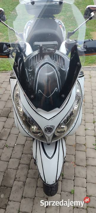 Skuter Sym Maxsym 400 2011r stacja multimedialna Rok produkcji 2011 podkarpackie Nisko
