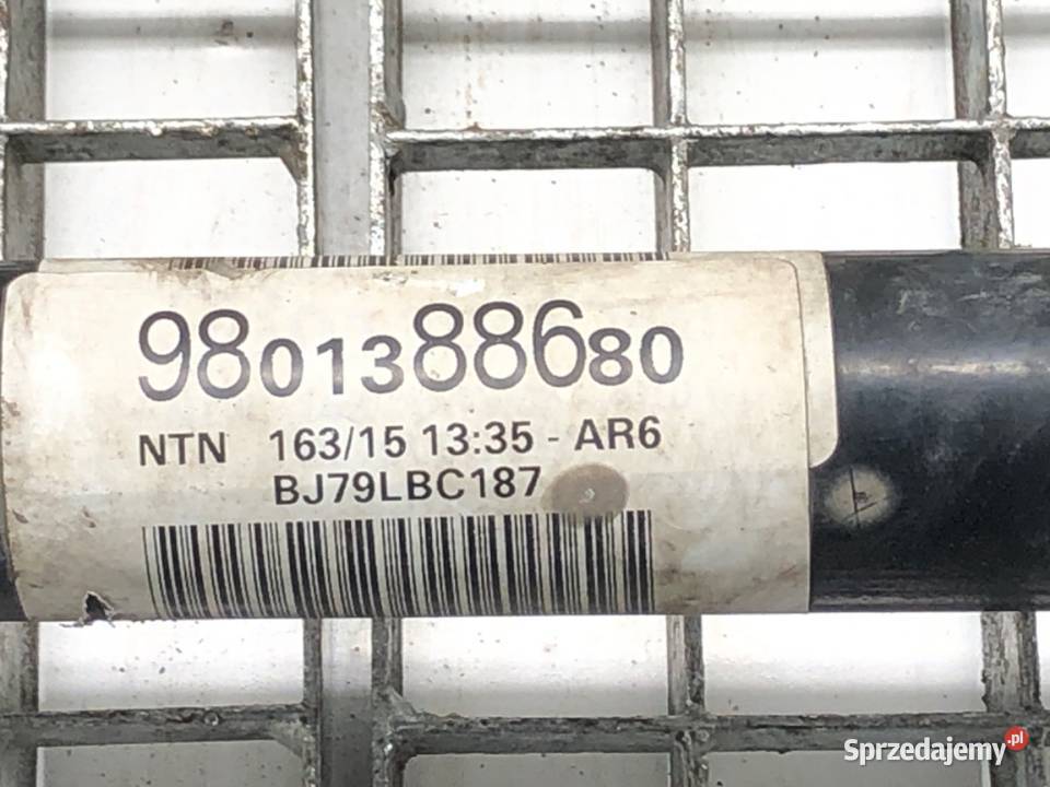 PÓŁOŚ PRAWY PRZÓD CITROEN C3 II 9801388680 10 68 podkarpackie sprzedam