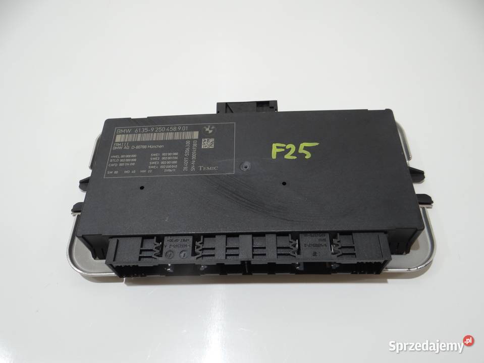 MODUŁ ŚWIATEŁ BMW X3 F25 9250458 Czujniki i sterowniki świateł Strzyżewice