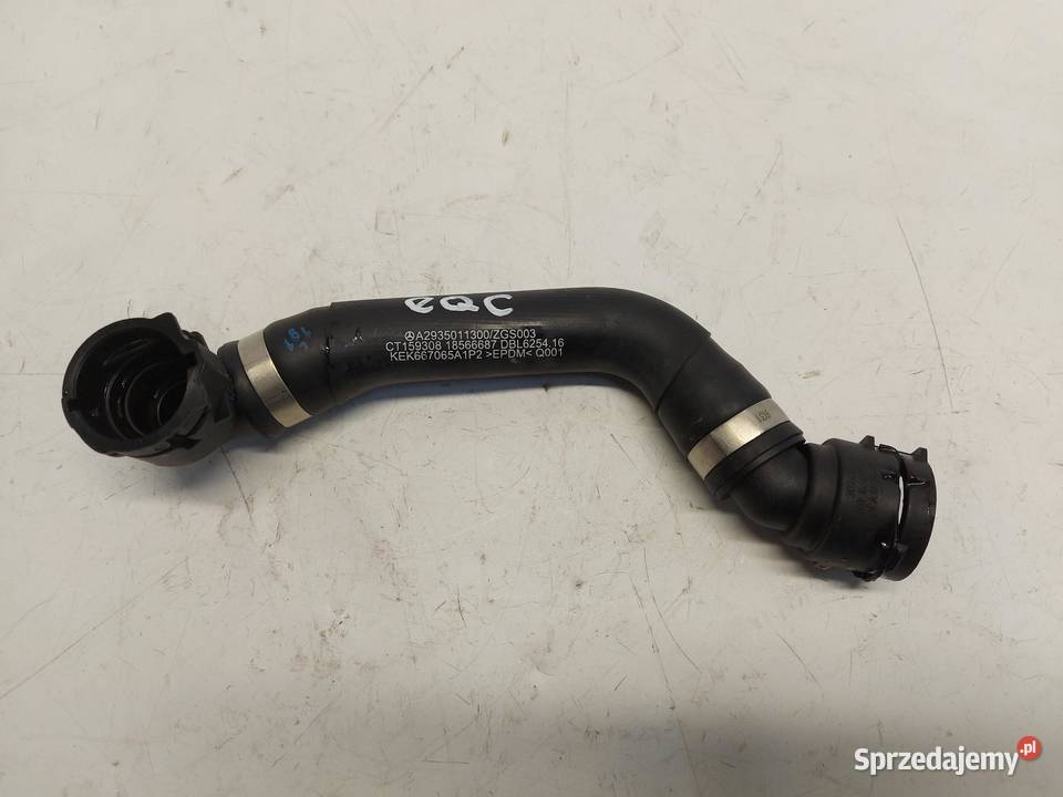 Mercedes EQC 400 W293 WĄŻ PRZEWÓD WODY Węże chłodnicy