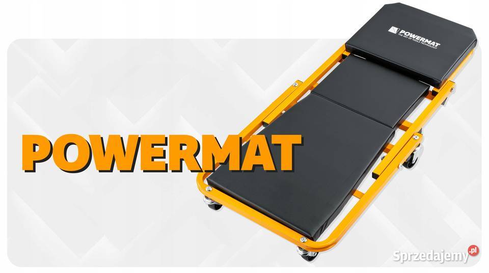 Leżanka warsztatowa 2w1 siedzisko serwisowe Katowice