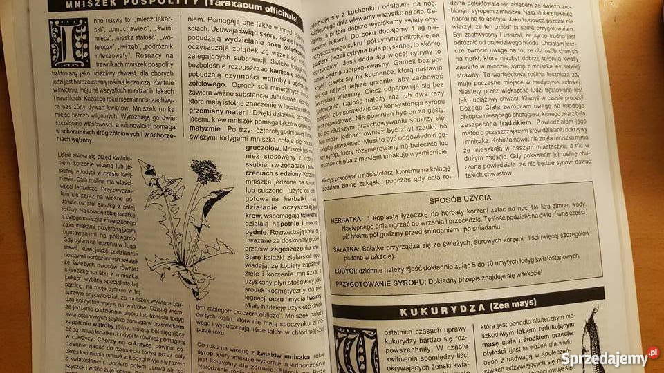 KSIĄŻKA Apteka Pana Boga ziołolecznictwo Zdrowie i Uroda Złotniki