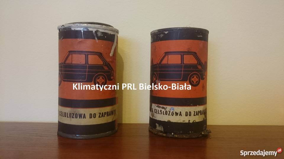 Puszka emalia celulozowa do zaprawek Fiat 126