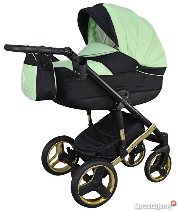 Wózek Dziecięcy 3w1 Gold Premium z Fotelikiem Warszawa