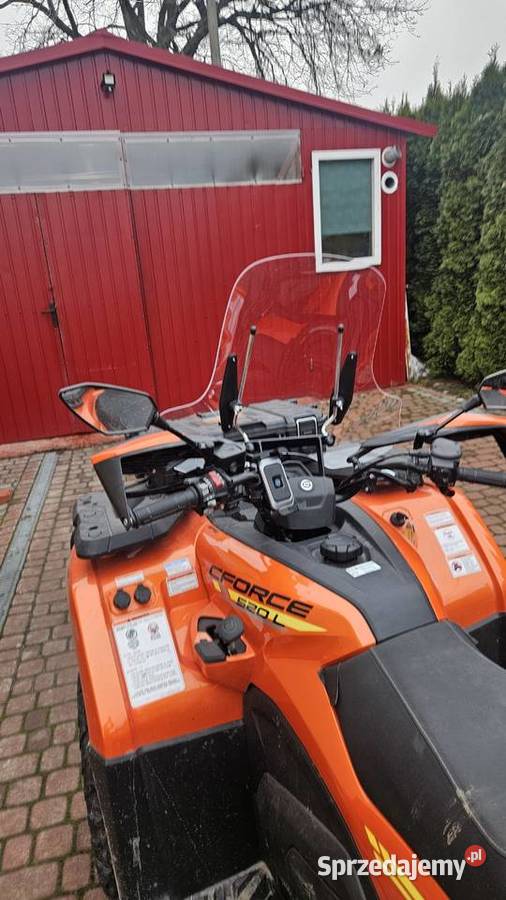 Quad CF Moto 520 i 850 CForce 450 i 1000 szyba podkarpackie Partynia