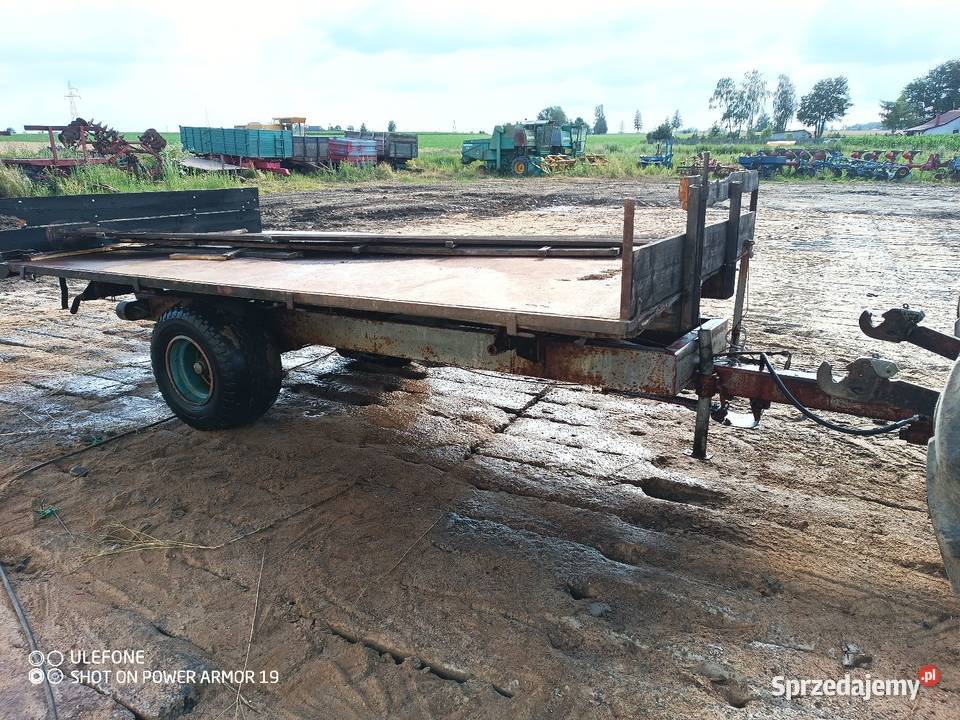 Przyczepa wywrotka 6t na 3 strony z hamulcem mazowieckie Rostkowo