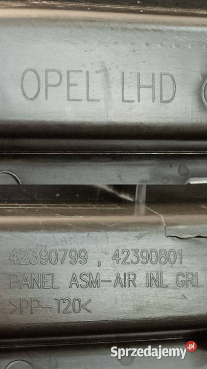 Podszybie Przednie Opel Karl 42390799 Podszybia wielkopolskie