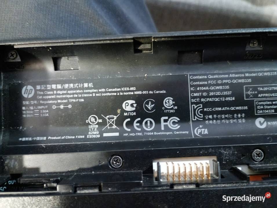 Laptop HP Niedrzwica Duża