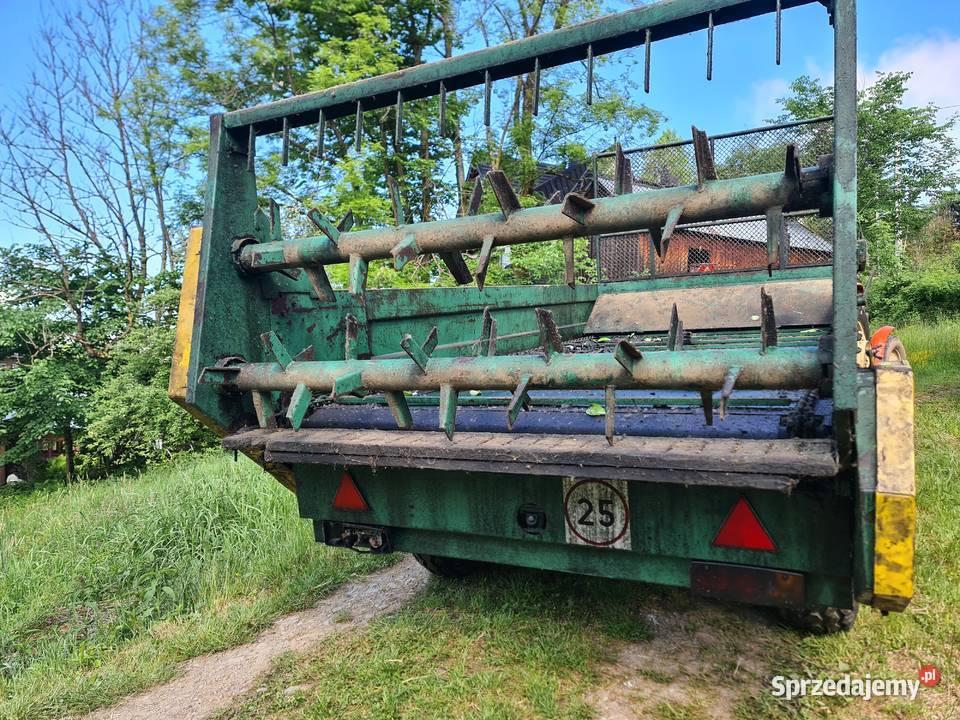 Rozrzutnik obornika jednoosiowy Jurgów