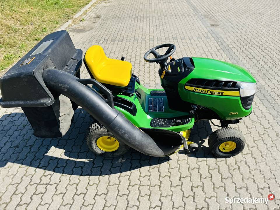 Traktorek kosiarka John Deere D110 BriggsStrat z Traktorki Białystok sprzedam