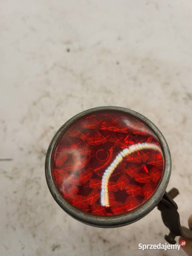 SZKLANA LAMPKA TYŁ ROWEROWA MOTOROWEROWA Rybnik