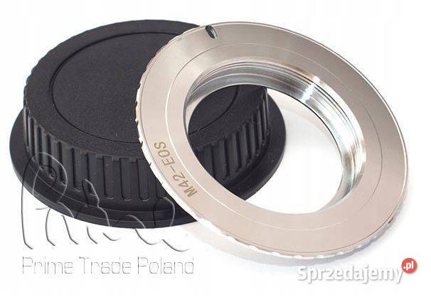 Adapter Canon EOS na M42 HQ z blokadą mosiądz
