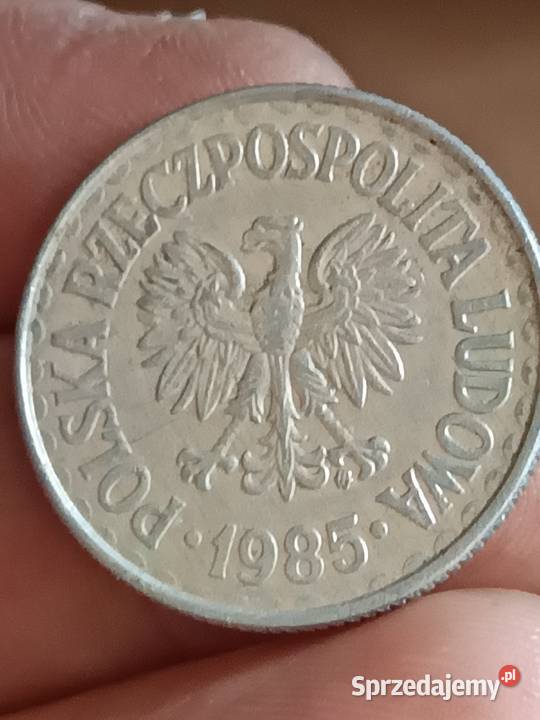 Sprzedam monete 1 zloty 1985 mala skretka Chełm