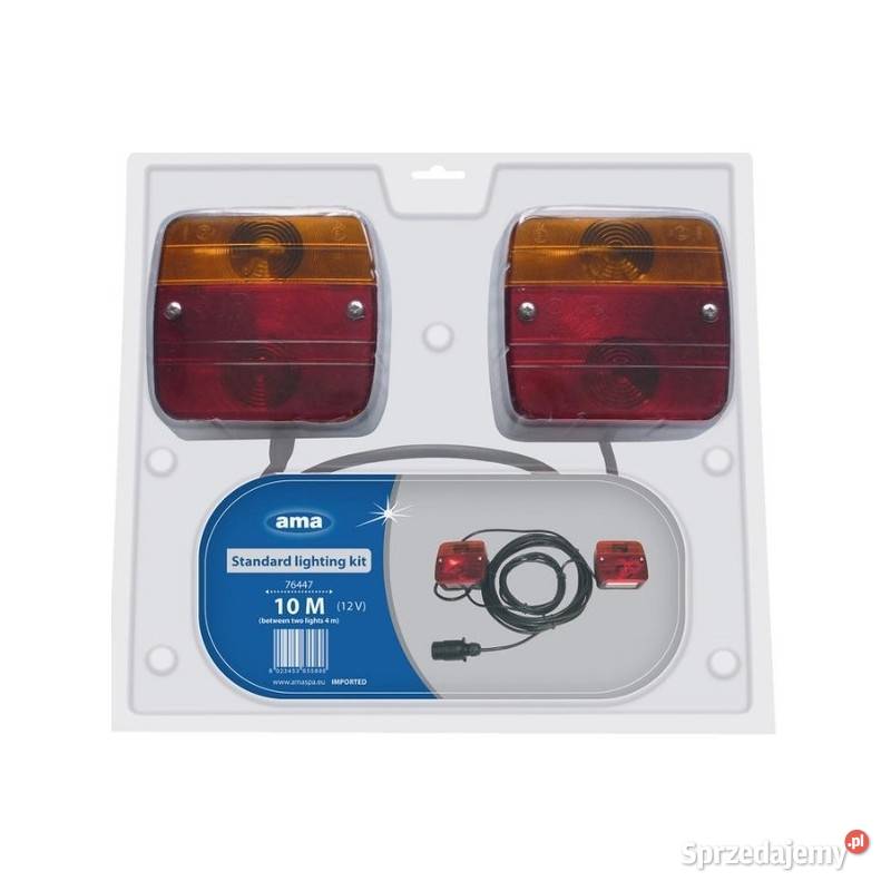 Zestaw tylnego oświetlenia 75m25m 63752 Do ciągników Kamionna