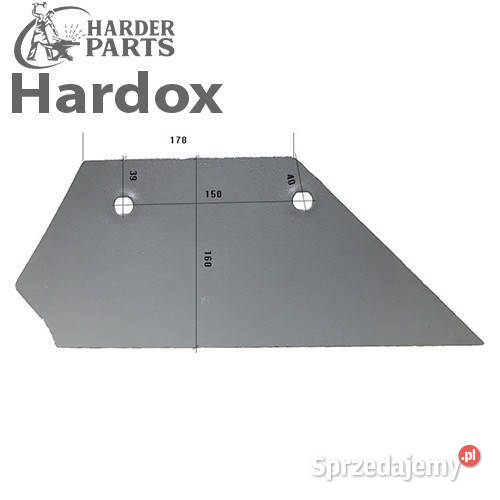 Lemiesz 300hektarów HARDOX 95000683P części do Suwałki