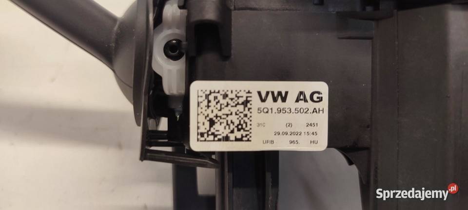 SKODA KAROQ MANETKI TAŚMA 5Q1953569L 5Q1953502AH Panele sterowania, przełączniki sprzedam