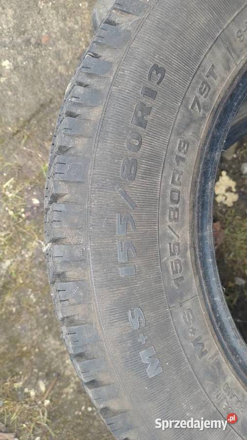 opony zima 13 15580 pomorskie sprzedam