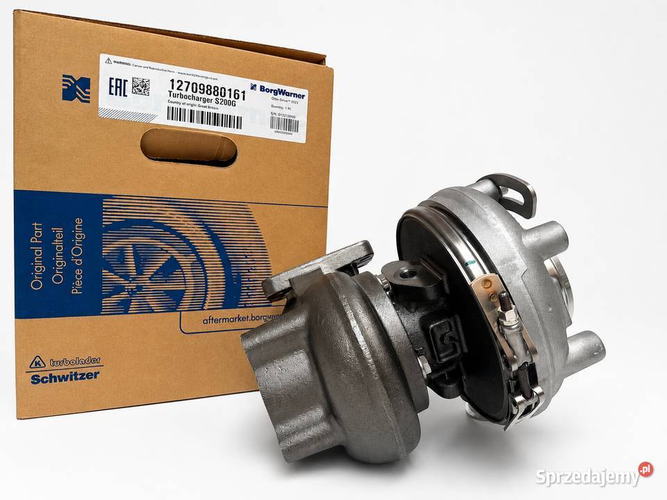 Nowa turbosprężarka BorgWarner KKK 12709700161 ciężarowe Siedlce sprzedam