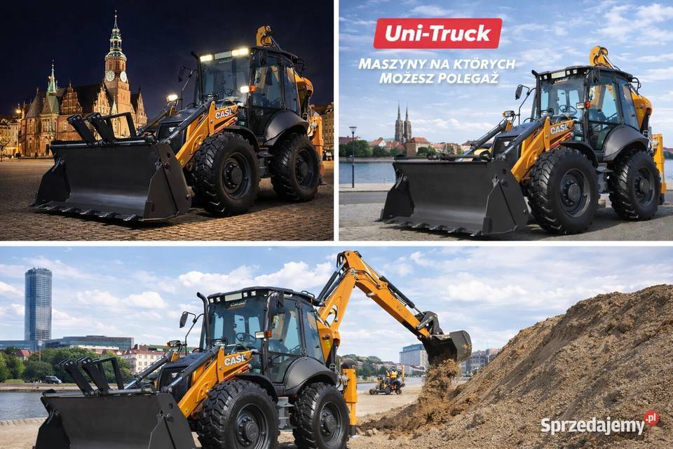 Koparko ładowarka CASE 6955V Cesarzowice