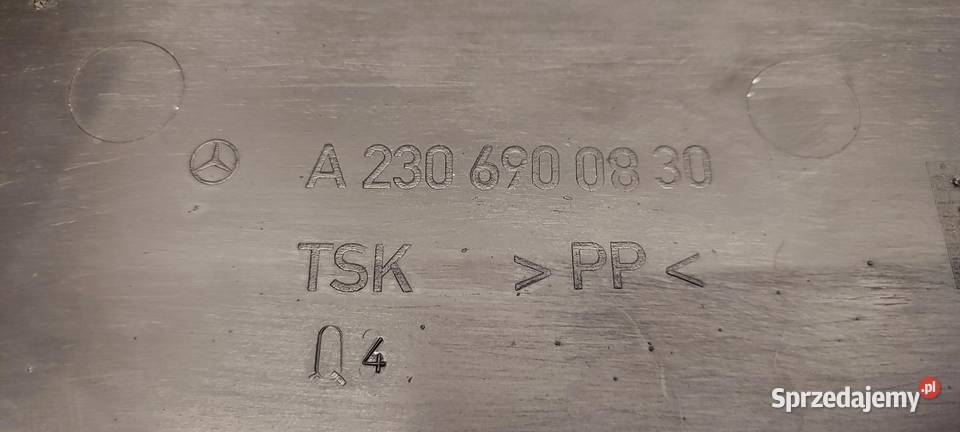 MERCEDES SL R230 NADKOLE PRAWY PRZÓD A2306900830