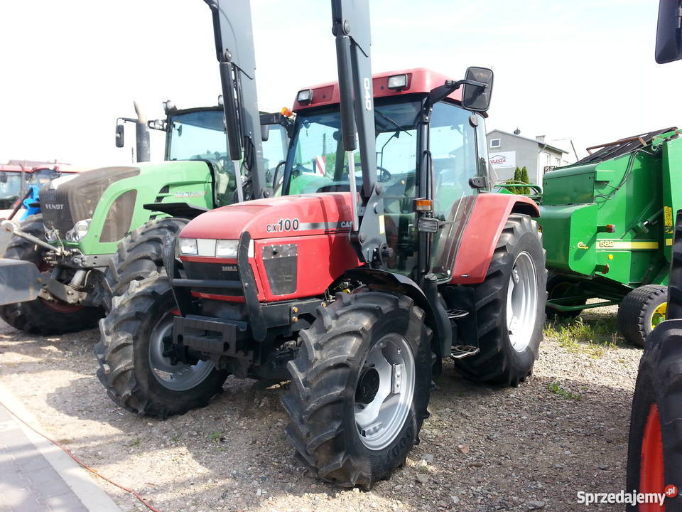 Case CX 100 z ładowaczem czołowym Super Stan Ciągniki