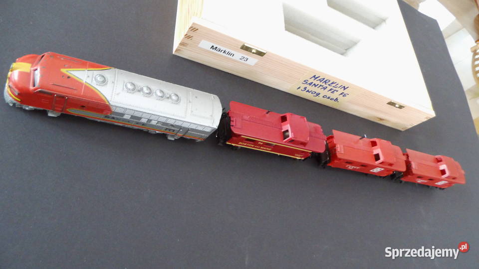 Marklin Zestaw Santa Fe Film z jazdy