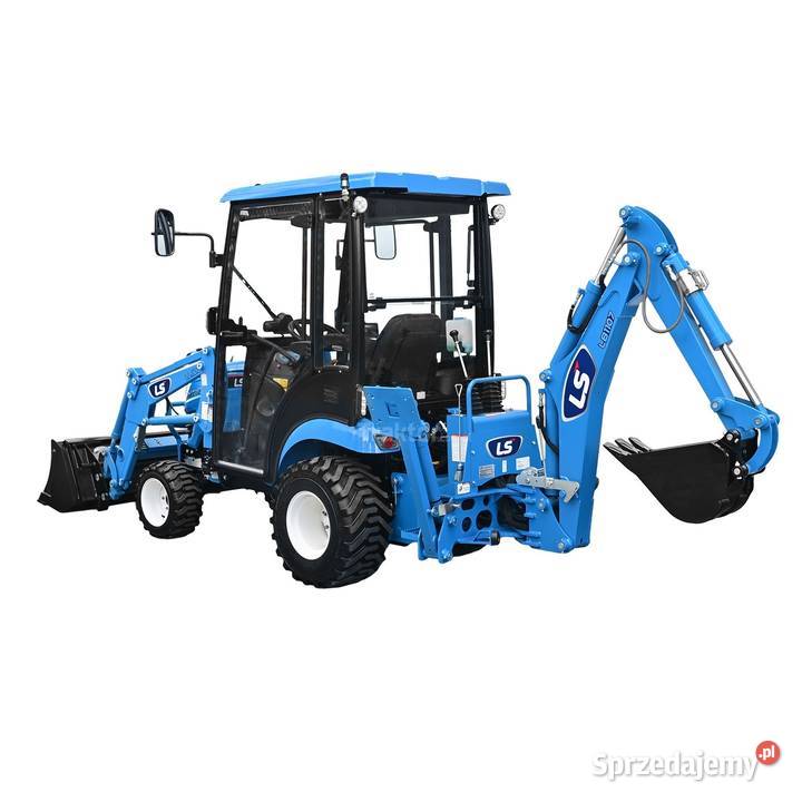LS Tractor MT125 4x4 247 IND CAB koparka LB1107