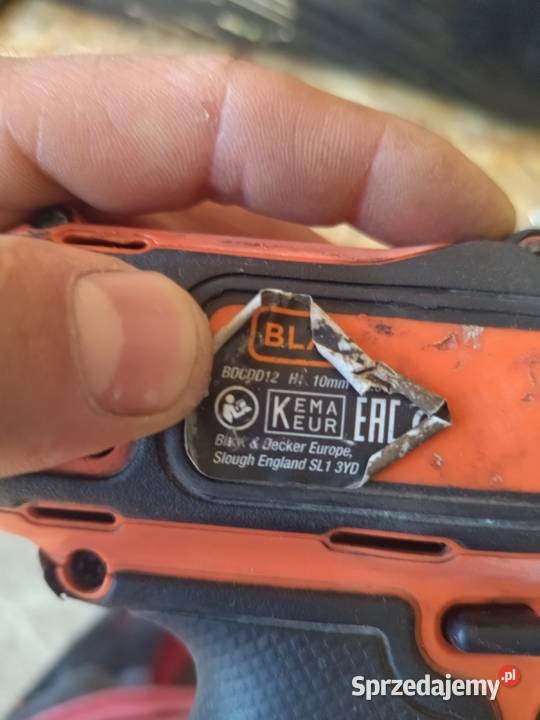 Wiertarko wkrętarka BLACKDECKER BDCDD12 2 mazowieckie Zabiele-Piliki