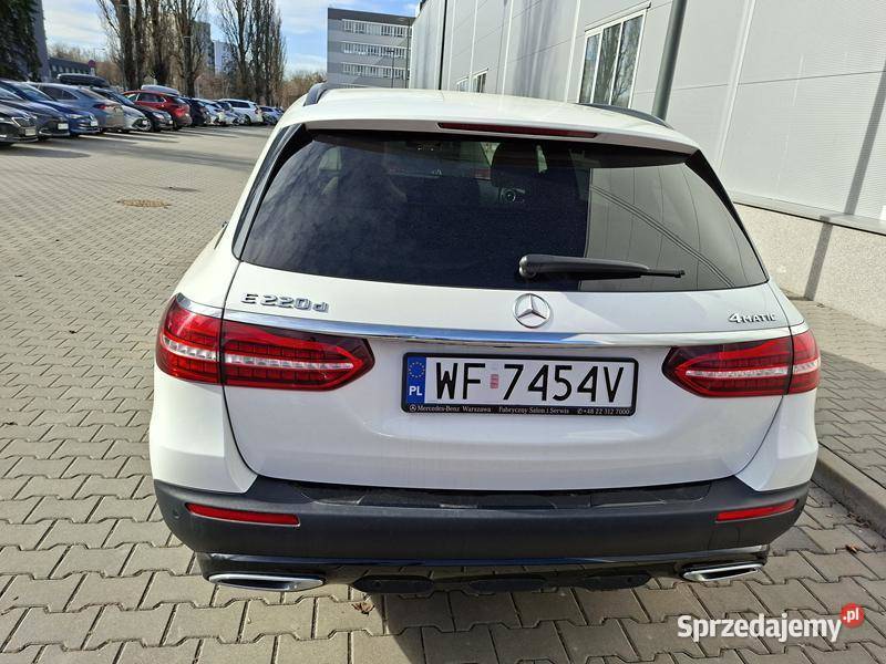 MercedesBenz E 220d AllTerrain 4MATIC S213 FL mazowieckie Warszawa