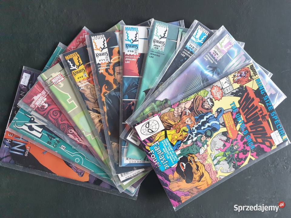 Inhumas 11 oryginalnych komiksów Marvel USA Gdynia