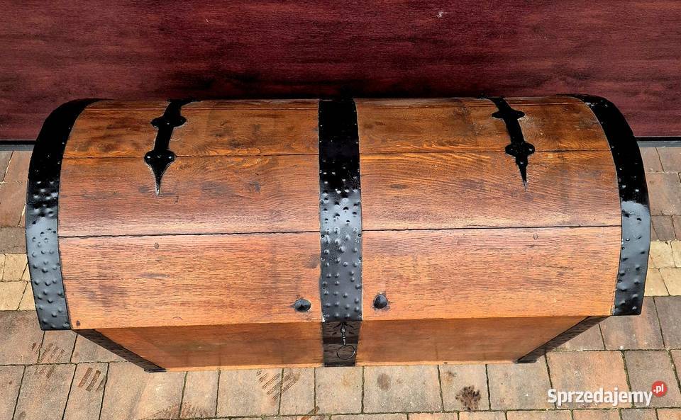 Stara zabytkowa skrzynia kufer sprzedam