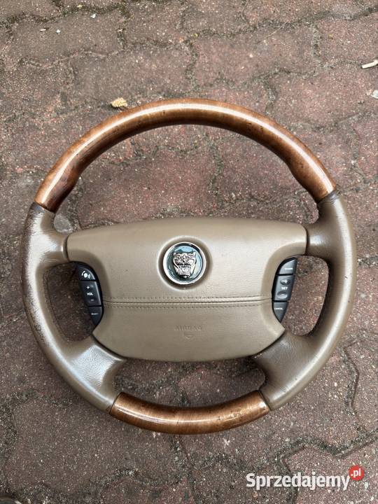 Kierownica drewniana Jaguar s type Goleniów sprzedam