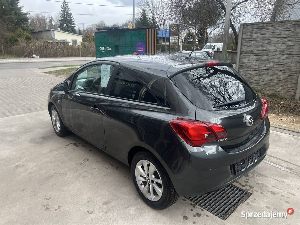 Opel Corsa E 14 Klima PDC zadbany aluminiowe ogranicznik prędkości Łódź