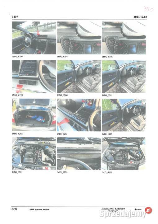 Syndyk sprzeda udział 12 AUDI A4 prod 2002 Konin